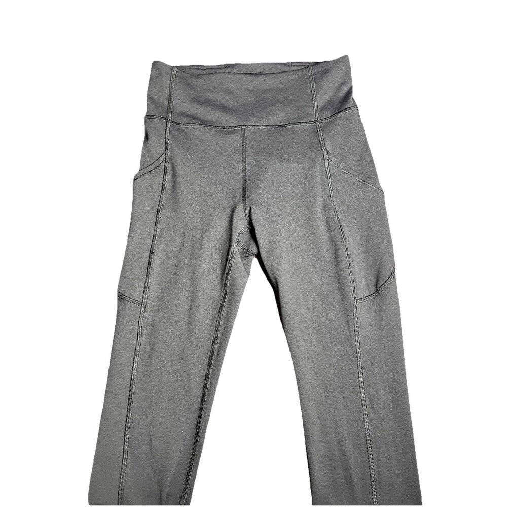 Lululemon Wunder Under Crop II Mid-rise Leggings Black Women's 4